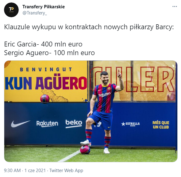 KLAUZULE WYKUPU zapisane w kontraktach Aguero i Erica Garcii